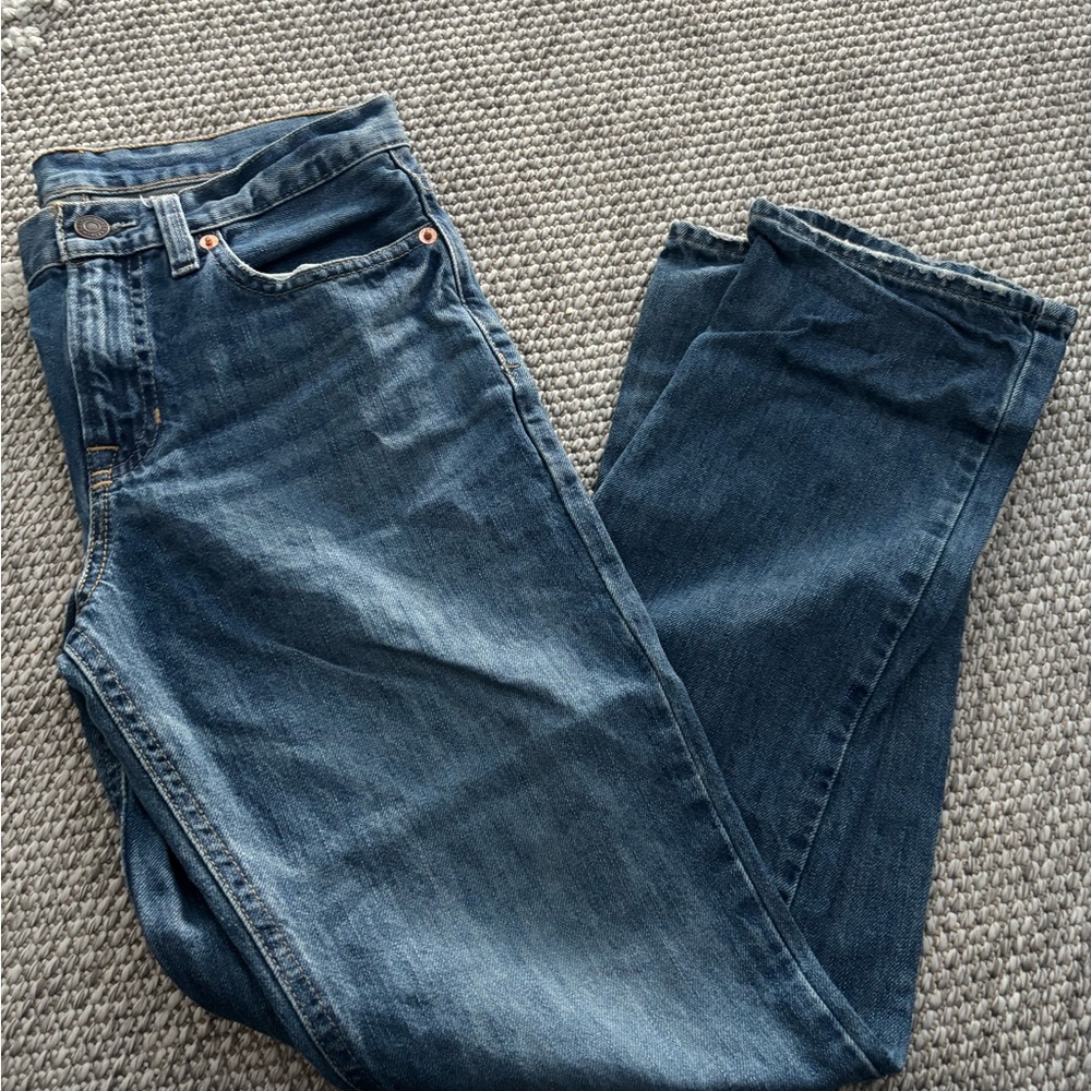Vintage Polo Ralph Lauren Boys Jeans Youth 14 Light Wash
